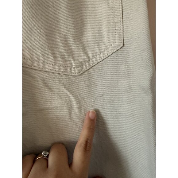 Abercrombie & Fitch The Loose High Rise Jean Tan Baggy Straight Leg 26/2L - Picture 8 of 9